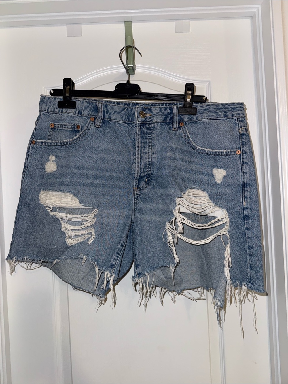 Garage 90s Boyfriend Cut Off Denim Shorts